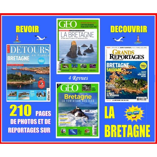4 Revues Pour Découvrir : La Bretagne
