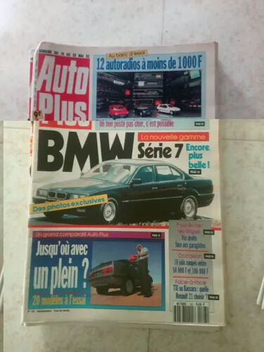 Auto Plus 193 De 1992 Opel Astra 3 Volumes,Lancia Dedra 2.0 Automatic,Renault 21 Txi,Renault 21 Baccara,