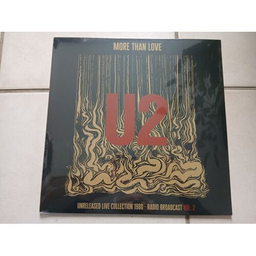 U2 More Than Love Vol Iilp Vinyle Unreleased Live 81-90