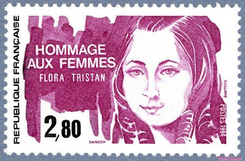 Hommage Aux Femmes : Flora Tristan Année 1984 N° 2303 Yvert Et Tellier Luxe