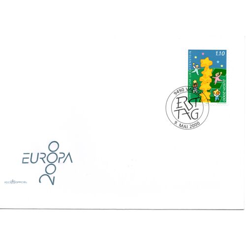 Enveloppe Premier Jour Liechtenstein : Europa 2000