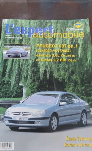 Revue Technique Automobile Peugeot 607 Phase I