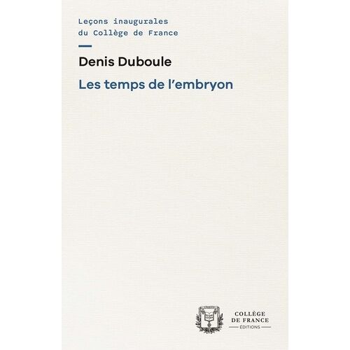 Les Temps De L'embryon