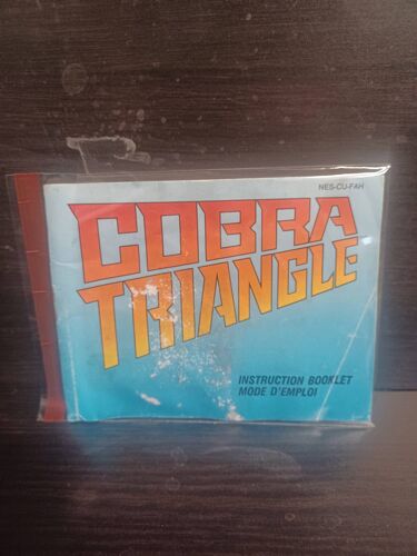 Notice Nintendo Nes : Cobra triangle - Fah HS.