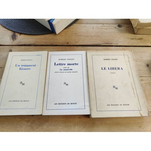 Lettre Morte Robert Pinget
