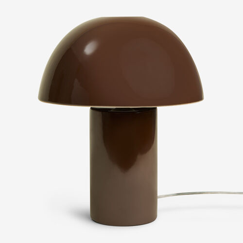 Lampe De Table En Céramique Kisvea Brun Café