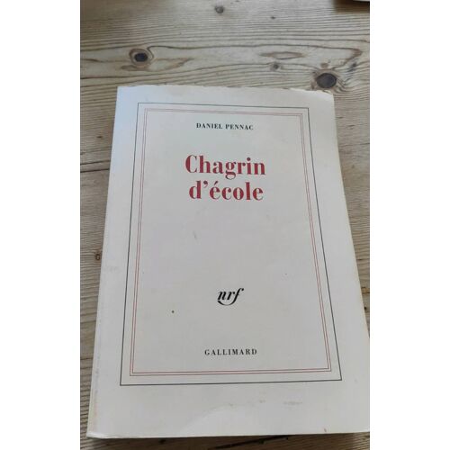 Chagrin D'École - Daniel Pennac
