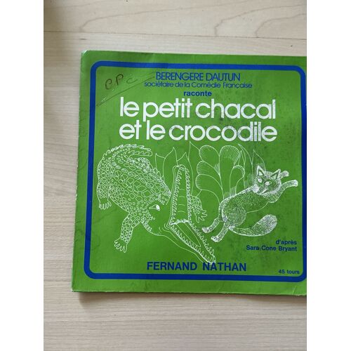 Le Petit Chacal Et Le  Crocodile 