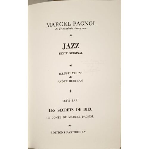 Jazz Suivi Par Les Secrets De Dieu / Illustrations De André Bertran