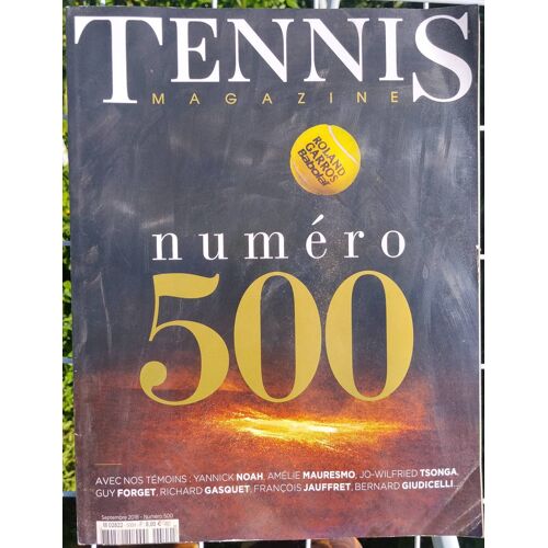 Tennis Magazine Numéro 500