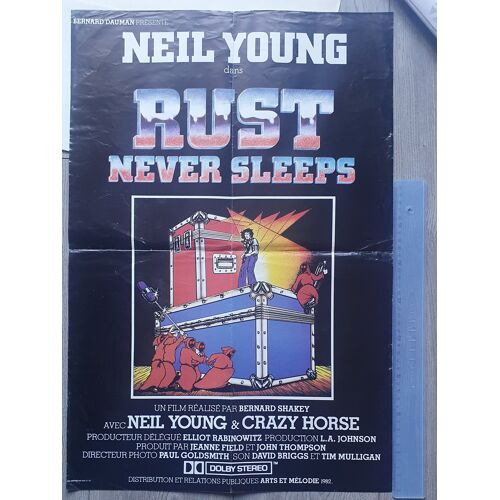 Affiche Film Rust Never Sleeps (1979)