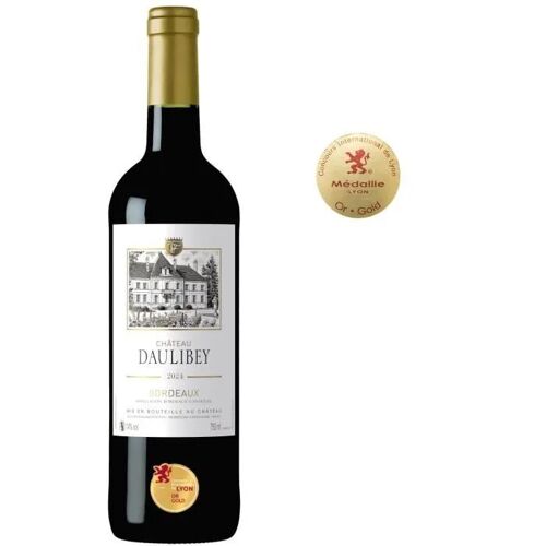 Vin Rouge Aoc Bordeaux Supérieur 2024 Château Daulibey 75 Cl