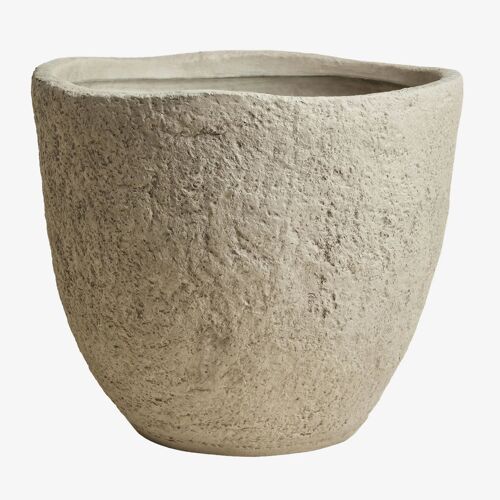 Poterie D'extérieur En Ciment Nuria Ø55 Cm - ¿45 Cm