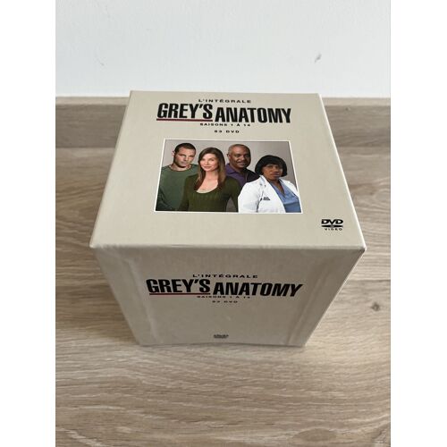 Grey¿S Anatomy Coffret Dvd Intégrale Des Saisons 1 À 14 En Français Coffret Dvd Greys Anatomy 