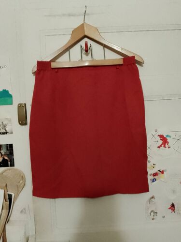 Jupe Marron Rouille 38 M.