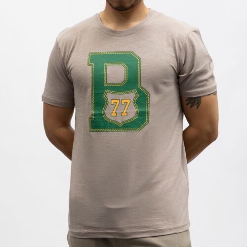 Tee Shirt Slub Print Hom Bill Tornade 24360 Homme Bill Tornade