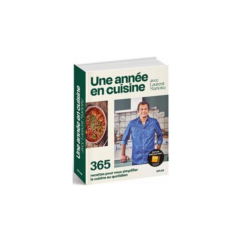 Livre De Recettes Solar Une Année En Cuisine Avec Laurent Mariotte - 365 Recettes