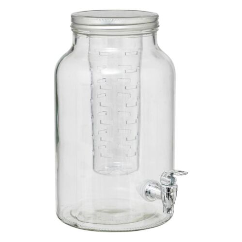 DISTRIBUTEUR INFUSEUR Á BOISSON VERRE 6L