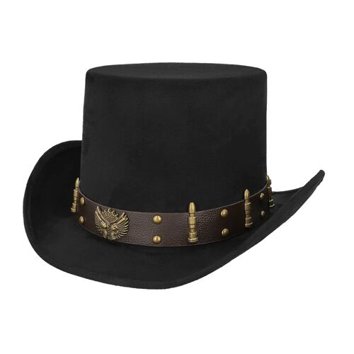 Chapeau Haut-De-Forme Steampunk Ajustable Adulte