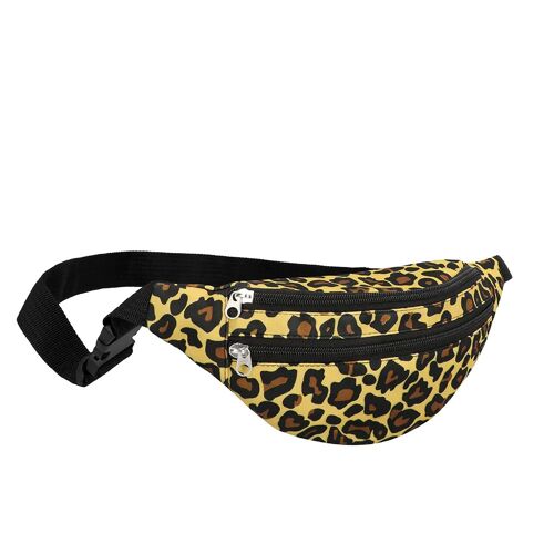 Sac Banane Peau Léopard Animal Année 90 Adulte