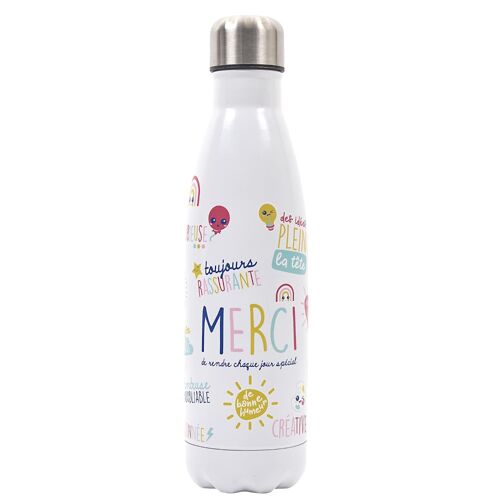 GOURDE ISOTHERME MERCI MAÎTRESSE 50CL