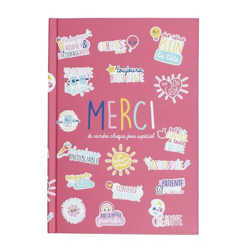 COFFRET CARNET NOTES A5 STYLO MAÎTRESSE 20.6X22CM
