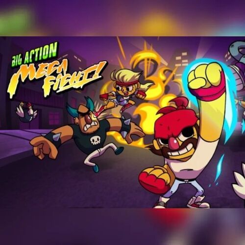 Big Action Mega Fight! (PC) Steam Key - GLOBAL