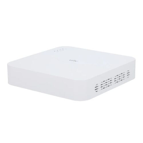 Enregistreur NVR Uniview 8 Canaux 4K PoE Blanc - UV-NVR301-04LS3-P4