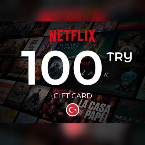 Netflix Gift Card 100 TRY Key - TURKEY
