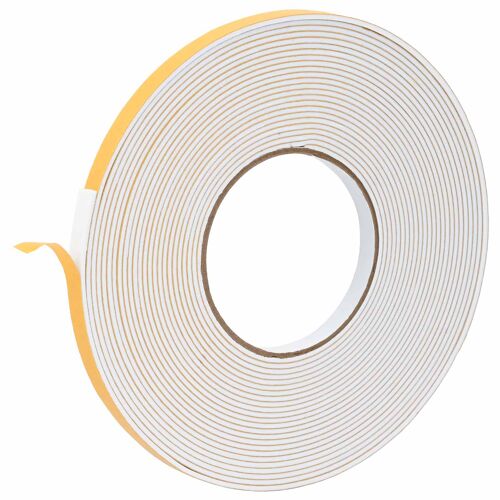 vidaXL Ruban adhésif en mousse 10 pcs Blanc 10mm x 10m Mousse CR