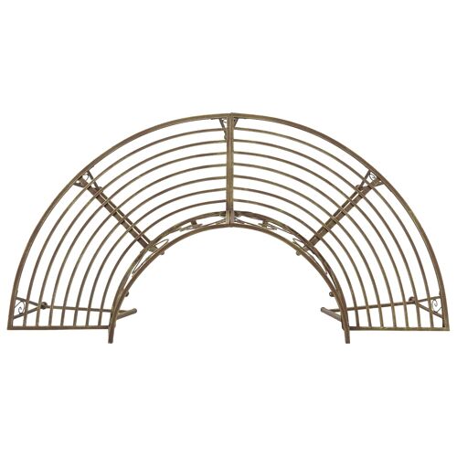 vidaXL Banc d'Arbre 4-Nombre de places 160 x 80 x 89 cm Acier