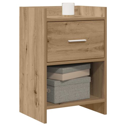 vidaXL Tables de chevet 2 pcs Chêne artisanal 40 x 30 x 60 cm
