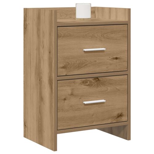 vidaXL Tables de chevet Chêne artisanal 40 x 30 x 60 cm