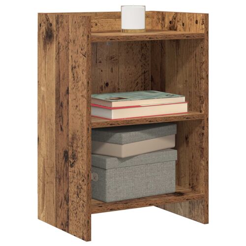 vidaXL Tables de chevet Bois ancien 40 x 30 x 60 cm Bois d'ingénierie