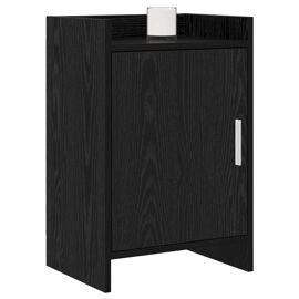 vidaXL Tables de chevet 2 pcs Chêne noir 40 x 30 x 60 cm