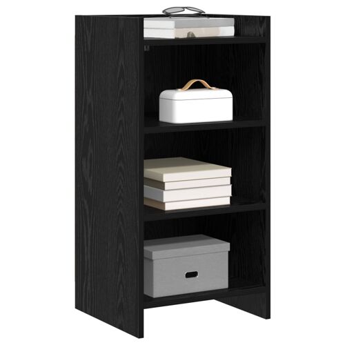 vidaXL Buffet Chêne noir 40 x 36 x 80 cm Bois d'ingénierie