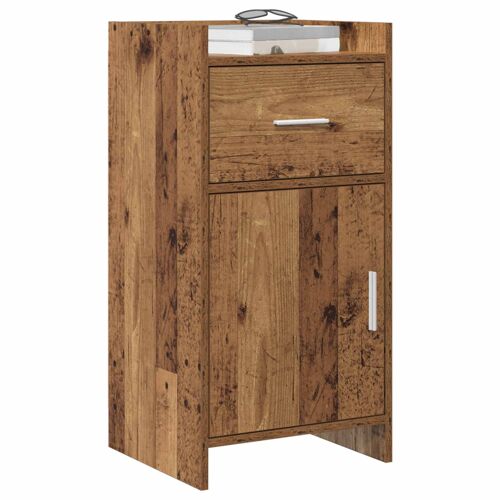 vidaXL Buffet Bois ancien 40 x 36 x 80 cm Bois d'ingénierie