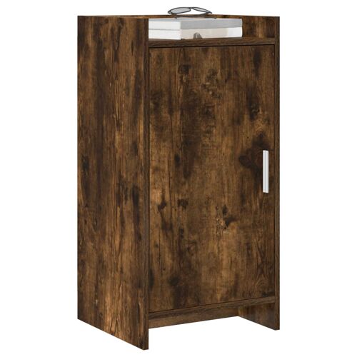 vidaXL Buffet Chêne fumé 40 x 36 x 80 cm Bois d'ingénierie