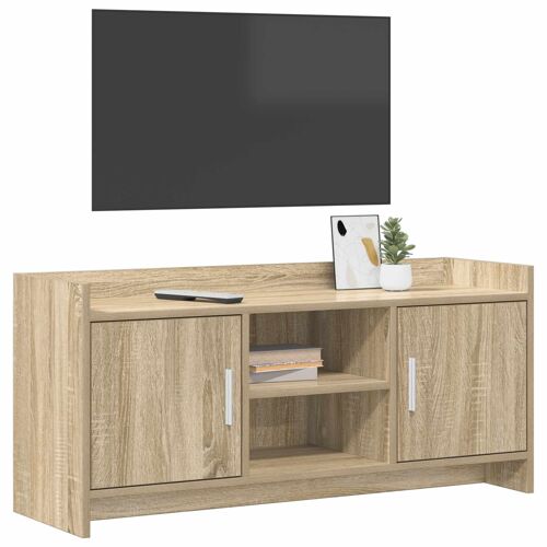 vidaXL Meuble TV 102 x 33 x 47 cm Chêne Sonoma Bois d'ingénierie