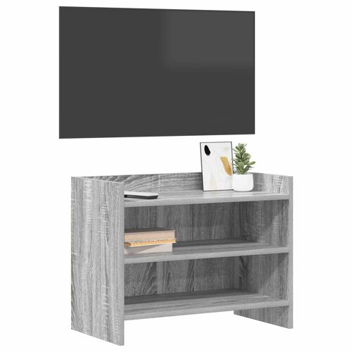 vidaXL Meuble TV 60 x 33 x 47 cm Sonoma gris Bois d'ingénierie