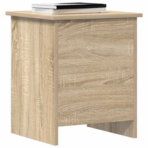 vidaXL Coffre de rangement avec stockage Chêne Sonoma 40 x 40 x 50 cm
