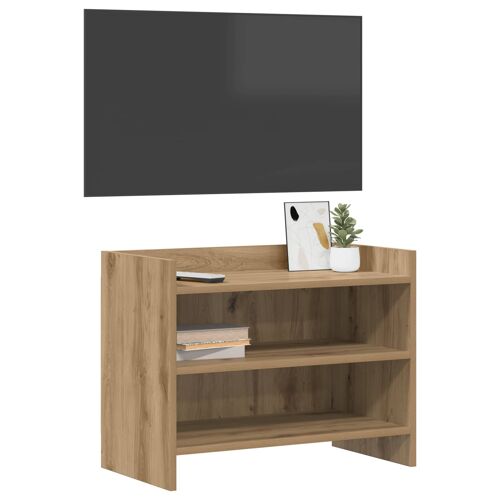 vidaXL Meuble TV 60 x 33 x 47 cm Chêne artisanal Bois d'ingénierie