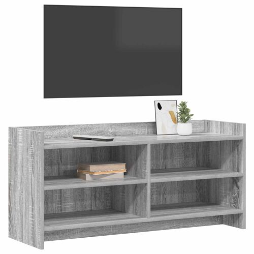 vidaXL Meuble TV 100 x 33 x 47 cm Sonoma gris Bois d'ingénierie
