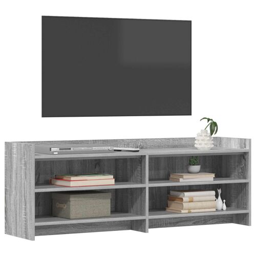 vidaXL Meuble TV 135 x 33 x 47 cm Sonoma gris Bois d'ingénierie