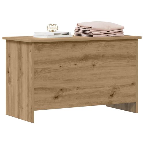 vidaXL Coffre de rangement Chêne artisanal 80 x 40 x 50 cm