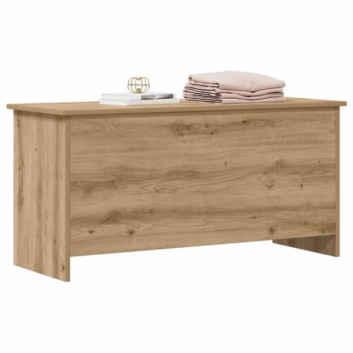 vidaXL Coffre de rangement Chêne artisanal 100 x 40 x 50 cm