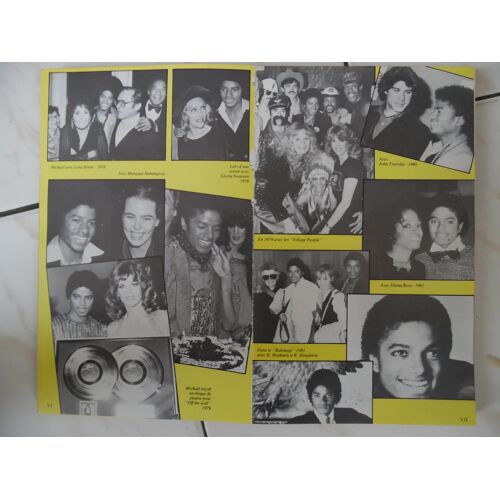 Mickael Jackson, Livre Avec 64 Photos, 1984