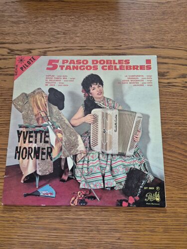 Paso Dobles Tangos Celebres Yvette Horner Mini 33 T