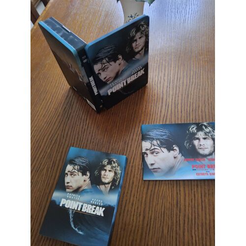 Point Break Steelbook. Tbe, Bluray + Dvd + Livret.