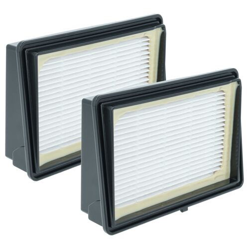 vhbw 2x filtre compatible avec Samsung VC-BQ 831, VCC 8580H3S/XEG, VCC 8450, SC8587 aspirateur - filtre HEPA noir / blanc